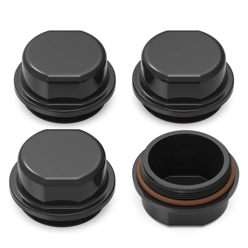 81143 for Dexter Vortex Replacement Caps, K71-G01-73 21-261 Replacement Vortex Hub Dust Cap 48355v - Fit Boat, Trailer & Other Hub Kits (4 Pcs, w/O-Ring) 4 Pcs