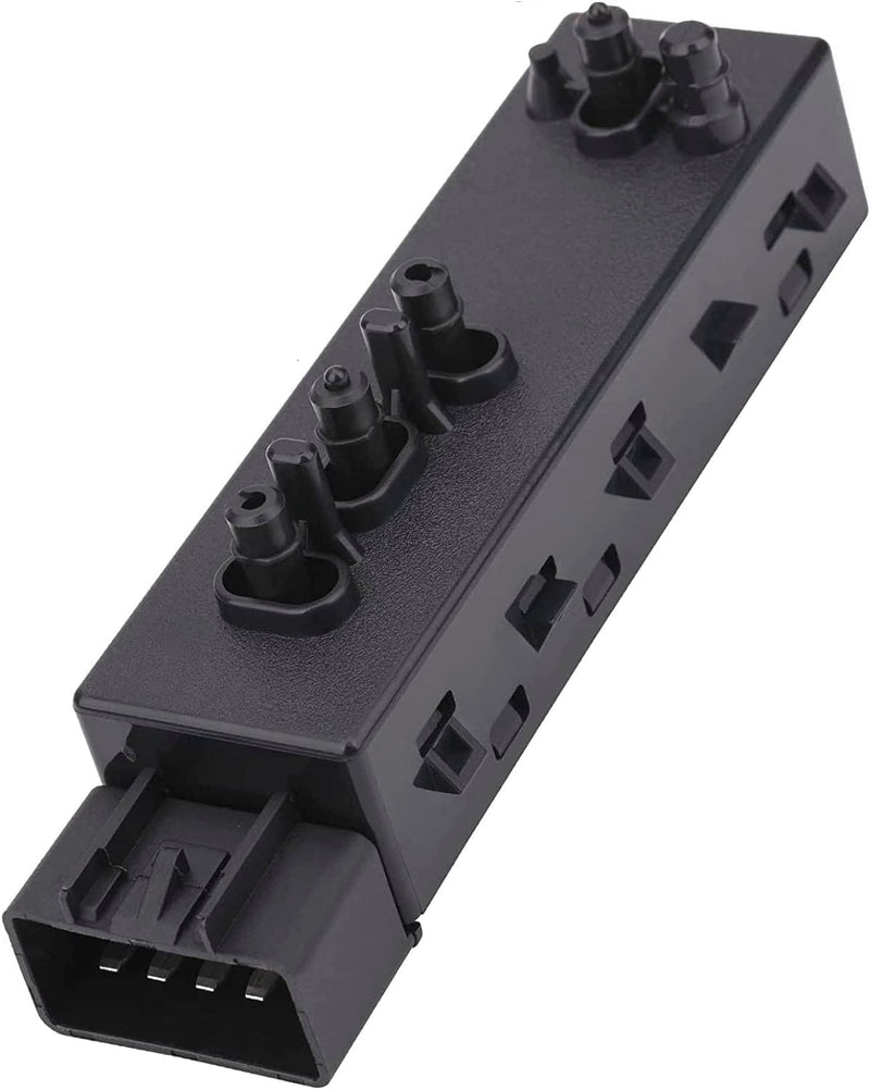 Power Seat Switch Recliner Tilt Adjust Control 8 Ways Front Left Driver Side Compatible with Chevrolet Chevy Camaro/Equinox/Malibu 2010-2019,Cadillac/Buick/GMC Replacement OEM 25974714 12451497