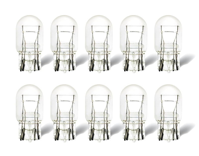 7443 Light Bulb 10 Pack,T20 Automotive Brake Light Turn 7443 Miniature Bulb Mini Bulb Taillight Turn Signal Light,Replacement for Cars,Trucks,SUVs