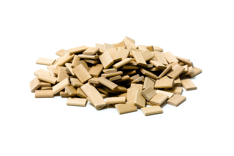 Tolux Wood Tenons 8 x 22 x 50 mm, Beech Wooden Tenon, Pack of 100 | Compatible with Any Joining Machines Dowel 8x22x50 mm (100 pcs)