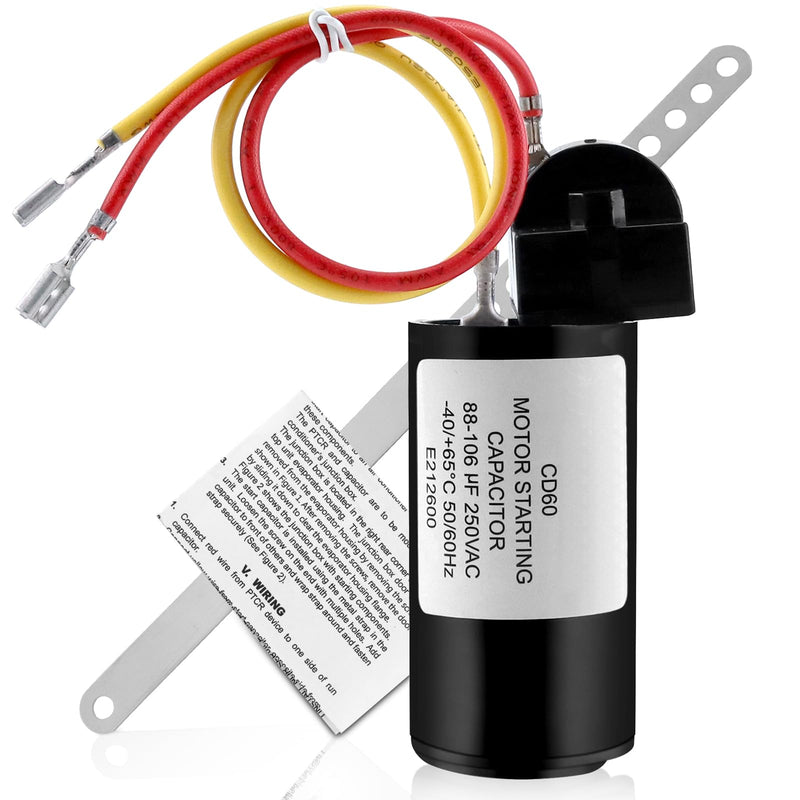 8333A9021 Air Conditioner Hard Start Kit by AMI PARTS,Fits for Coleman Hard Start Capacitor kit 8333a9021 PKG 8335-9021, and 9333-9021 105620-10-70 Replacement AC Hard Start Kit