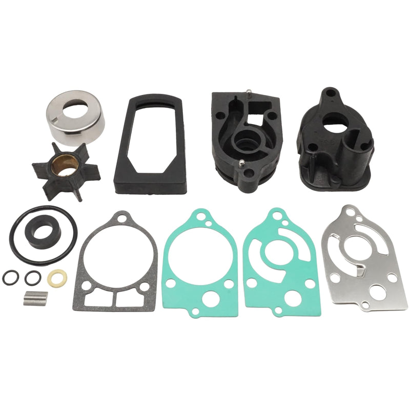 77177A3 Water Pump Impeller Kit with Housing for Mercury Marine 30 JET 35 40 45 50 60 65 70 HP 2 Stroke Outboards 46-77177A3 Sierra 18-3324