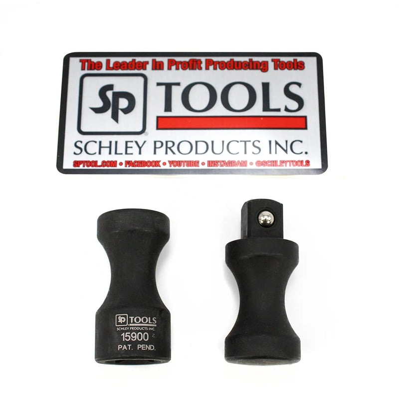 Schley Products SLY-15900 0.5 in. Square Drive Male & Female Protectors Set for Socket Extensions