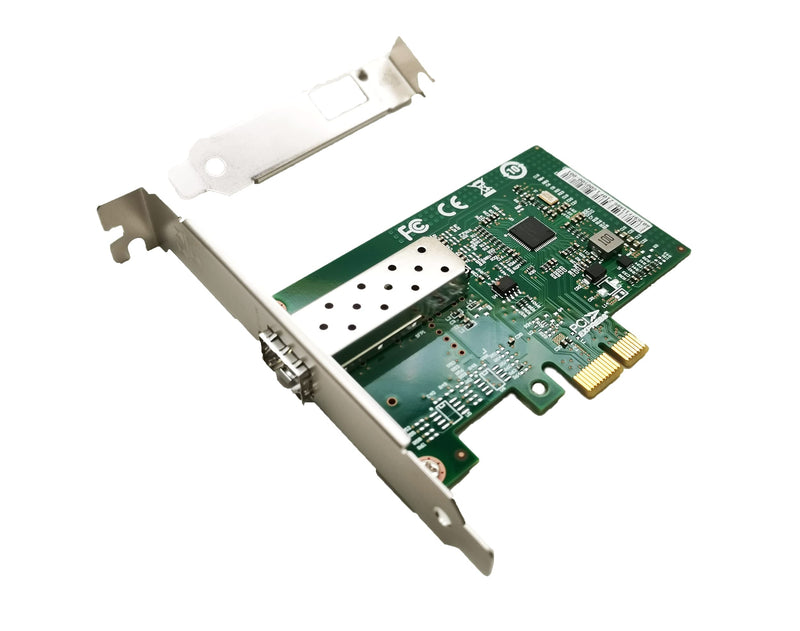 1.25Gb PCIe x1 Converged Ethernet Network Card, Single SFP Port LAN Card Gigabit NIC with Intel I210-AS Chipset Server Support Windows Server/Windows/Linux/Vmware ESXI… I210-1*SFP Port