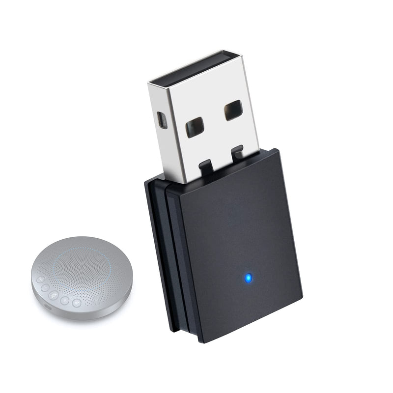 NexiGo USB Bluetooth Adapter SPK03, Bluetooth 5.0 Dongle Adapter Wireless Speaker Phone