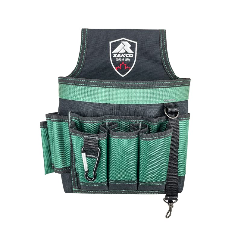 Electrician Tool Pouch, Maintenance Tool Pouch, Utility Tool Holster, Polyester Pouch, Mini Electrician Tool Pouch Green