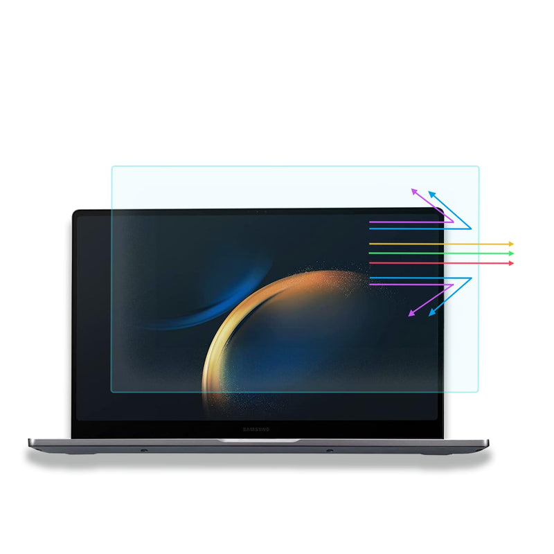 Anti Blue Light Glare Screen Protector for 2024 2023 Samsung Galaxy Book 4/3 Pro 16", Galaxy Book 4/3 Ultra 16", Galaxy Book 4/3 Pro 360 16", Galaxy Book 4 Edge 16", Eye Protection UV Filter Anti Blue Light