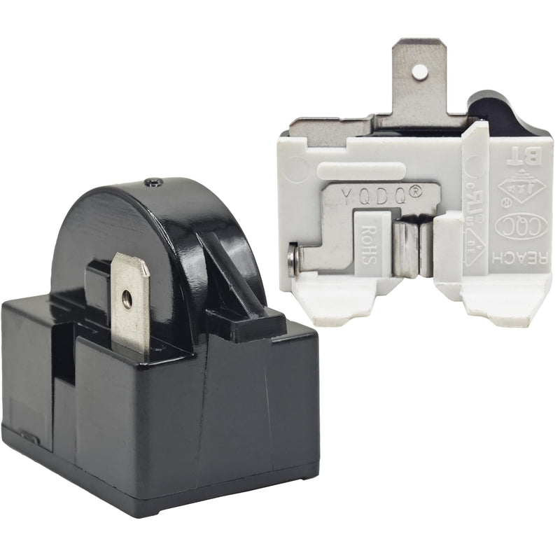 1 Pack QP2-4.7 QP2-4R7 4.7 Ohm Refrigerator 1 Pin PTC Start/Starter Relay Refrigerator Overload Protector fits Whirlpool Frgidaire Kenmore and Most Mini Fridges and Coolers