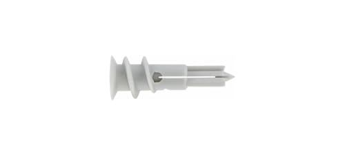 Hillman 1.5 in. L Nylon Ribbed Head Drywall Anchors 100 pk
