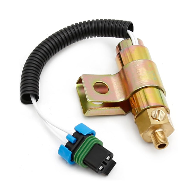 A06-26631-000 Car Fan Clutch High Temperature Solenoid Air Valve Replaces A06-26631-000,740420,S-18706, 4810-01-441-0851, S-18232, F224904, 3551-298-C92, 3551-298-C, 740420E (Gold) Gold
