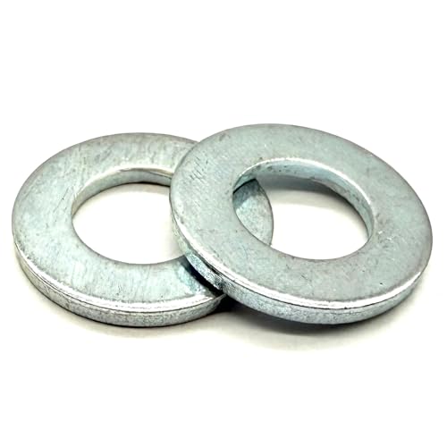 (100 Pieces) M10 Class 10 Hardened Flat Washers Zinc 100