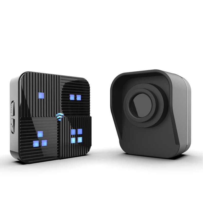 1/2 Mile Long Range Wireless Driveway Alarm Weather Resistant Motion Detector & Sensor - Home Security Alert System - Monitor & Protect Oudoor&Indoor Property 1 receiver + 1 sensor
