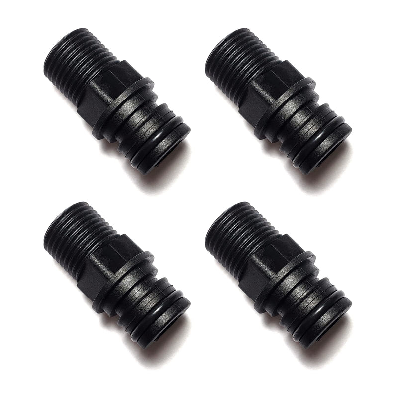 20381-000 Quad Port Fittings for Quad Water System Pump (1/2" NPT Male QEST. Straight) 1/2" NPT Male QEST. Straight
