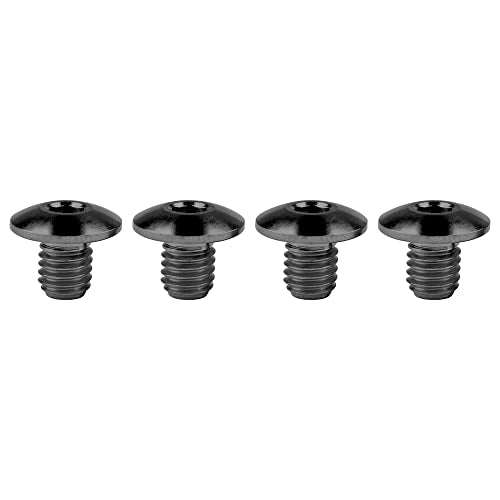 Titanium M5 Bolt Screws Accessory 4 Pack (Black) Black