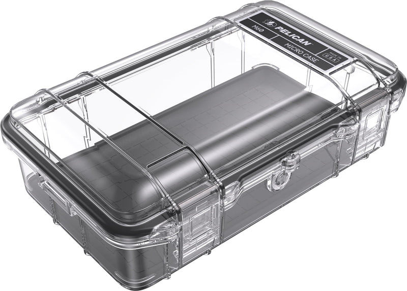 Pelican M60 Micro Case (Black/Clear) Black/Clear