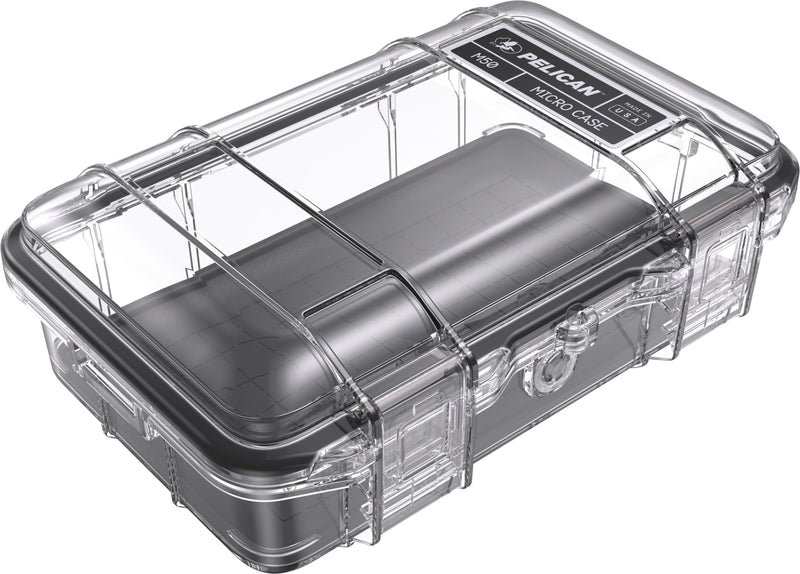 Pelican M50 Micro Case (Black/Clear) Black/Clear