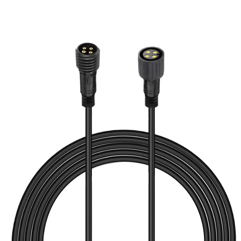 9.8ft Waterproof Boat Light Extension Cable - 22AWG 4-Core Wire for Outdoor RGB Strip Lights, Marine Lighting, RV