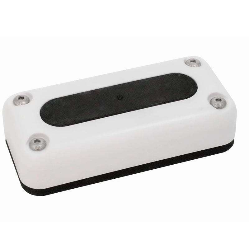 SEAVIEW | Multi-Cable Rectangle Cable Gland | Marine Grade Waterproof Cable Seal White Plastic
