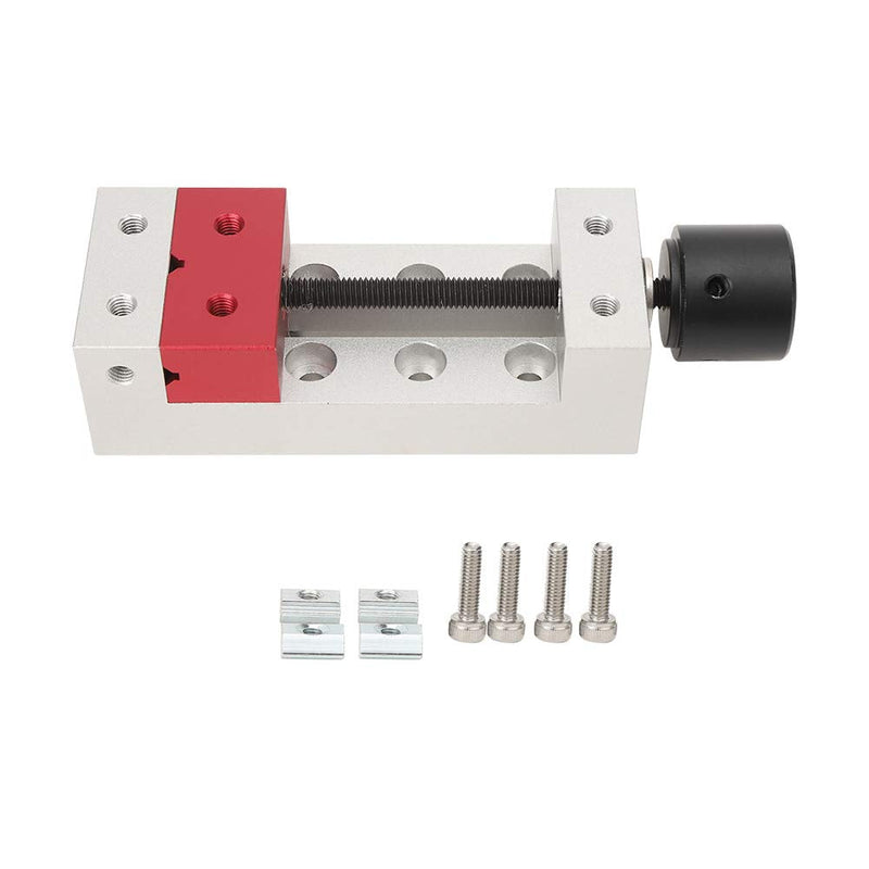 Drill Press Vise, 2inch Mini Bench Vice Clamp Flat Clamp Opening Table Bench Vise Drill Press Vice Fixing Tool for Watch Repairing, DIY Sculpture Craft Jewelry and Walnut Nuclear