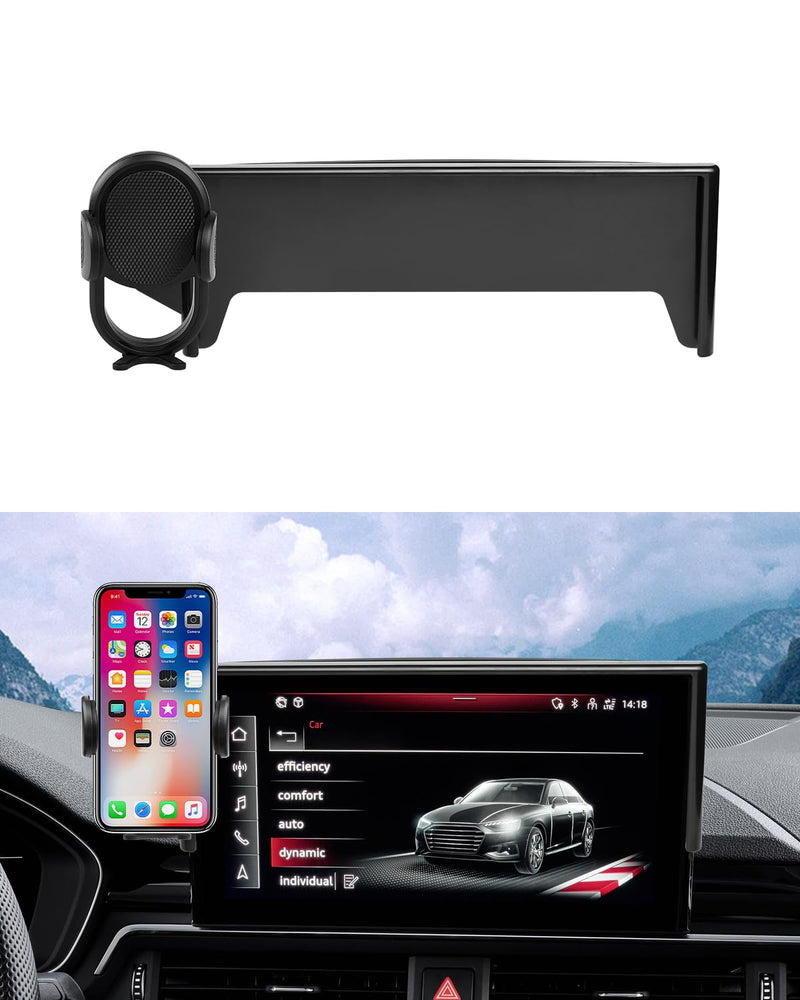 Autorder Custom Fit for Car Phone Holder Audi A4 A5 2020-2025/Q5 2021-2025 Accessories 360° Rotation Phone Mount 10.1" Screen Cell Phone Automobile Cradles Hands-Free Anti-Shake and Anti-Vibration 10.1 Inch