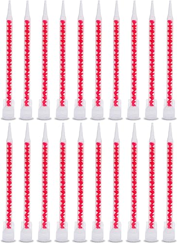 20 pcs Dual Barrel Mixing Nozzle 20 Double epoxy Spray Gun nozzles