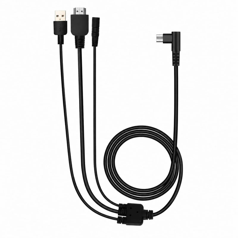 3-in-1 Cable Only for Huion KAMVAS Pro 12/13/16 Graphic Drawing Monitor