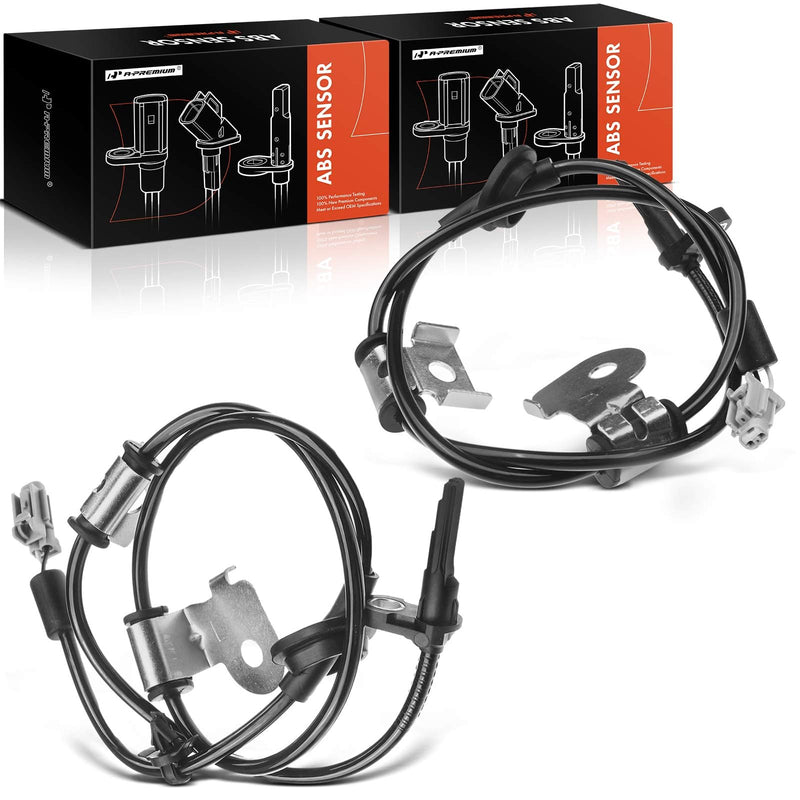 A-Premium 2PC Set Front ABS Wheel Speed Sensor Compatible with Subaru Forester 2008-2012, Impreza 2008-2010 - Front Driver and Passenger Side, Replace# 27540AG100, 27540AG101