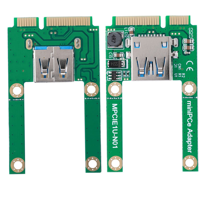 Msata Adapter, USB to Half Mini Pcie USB 2.0 Network Card, MSATA to USB Conversion Card Mini PCI - E Expansion Converter Adapter USB2.0 mPCI - E