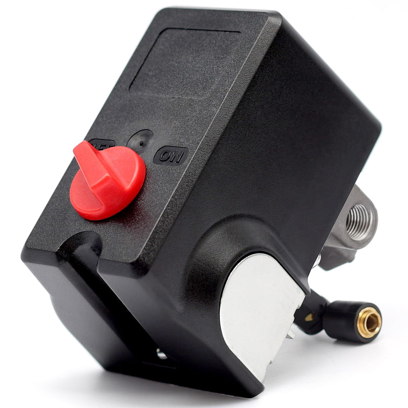 Upgraded Pressure Switch Compatible with Condor MDR 11/11 EA, 26 AMPS 120/240 Volts 120-155 PSI