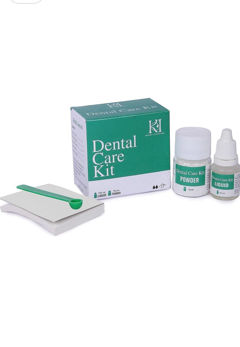 Zinc Oxide-Eugenol Dental Cement Kit for Crowns & Bridges Filling
