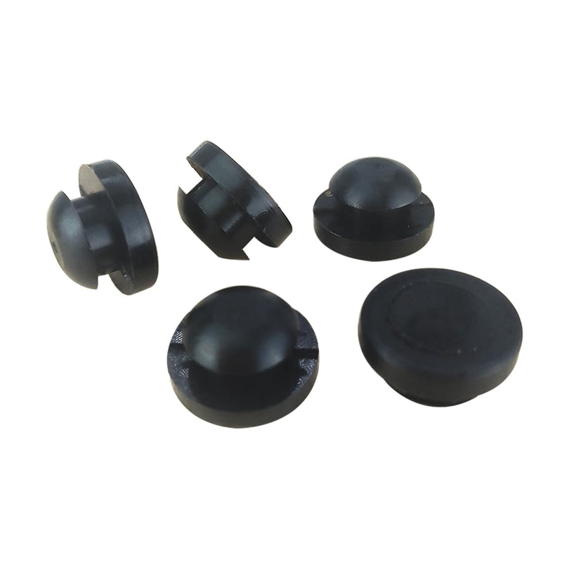 POWERWORKS 5 pcs Brake Pedal Rubber Stopper Black Fits for Nissan 1996-2018，for Infiniti 1997-2019，46584-5P010, 465845P010,46584-S0100,46584S0100