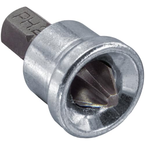 DRYWALL BIT - 1 inch long #2 Phillips Sheetrock bit (1/4" shank) for drywall installation (10 PACK).