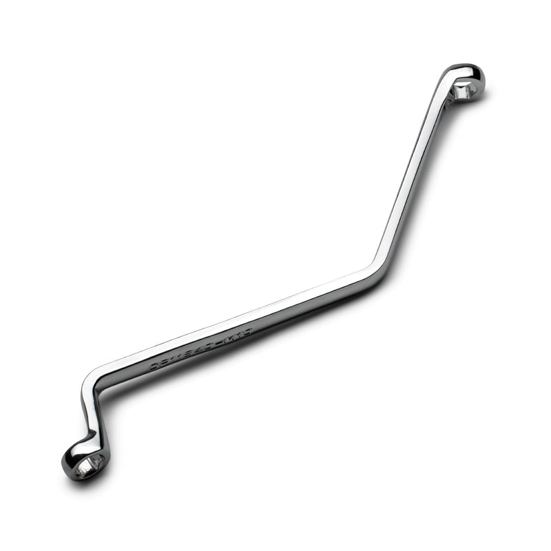 Capri Tools 10 mm Brake Bleeder Wrench, Angled Double Box End, Metric