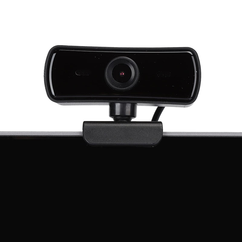 Yoidesu 143 Webcam, 4K PC Camera USB DriveFree Webcast and Builtin Microphone Adjustable Web Camera for Online Teaching, Video Meeting, Remote Work (Black) Black