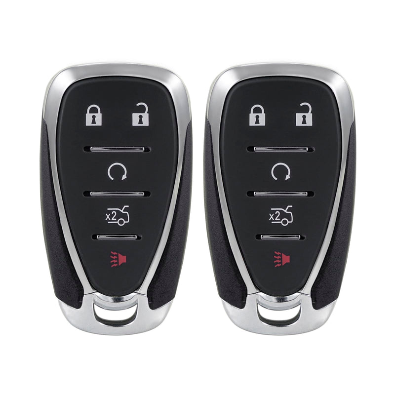 Key Fob Remote Replacement Fits for Chevy Camaro Cruze Malibu 2016 2017 2018 2019 2020 2021 Keyless Entry Remote HYQ4EA 13529662 (Pack of 2)