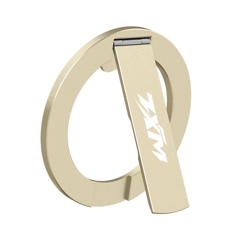 ZXM Magnetic Phone Kickstand for Magsafe, Phone Kickstand Attachment, X1 Magsafe Stand for iPhone 16/16 Plus/16 Pro/16 Pro Max,15/14/13/12 Series&Huawei,Samsung Gold