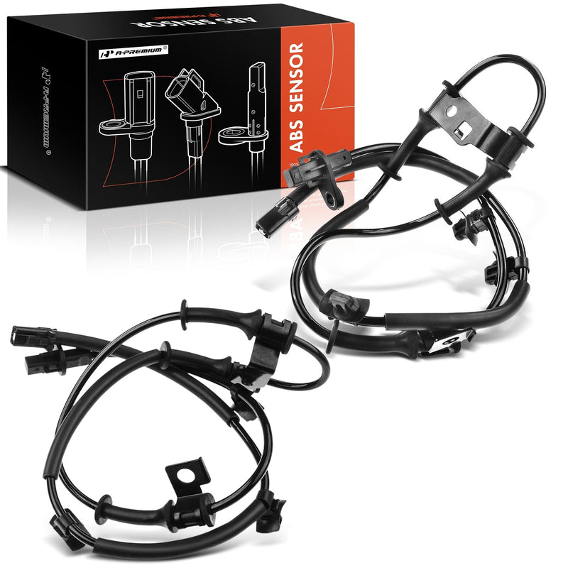 A-Premium Front Left and Right ABS Wheel Speed Sensor Compatible with Hyundai Models - Elantra 2012-2016, Elantra GT 2013-2017 - Front Driver and Passenger Side, 2-PC Set, Replace# 59830A5300