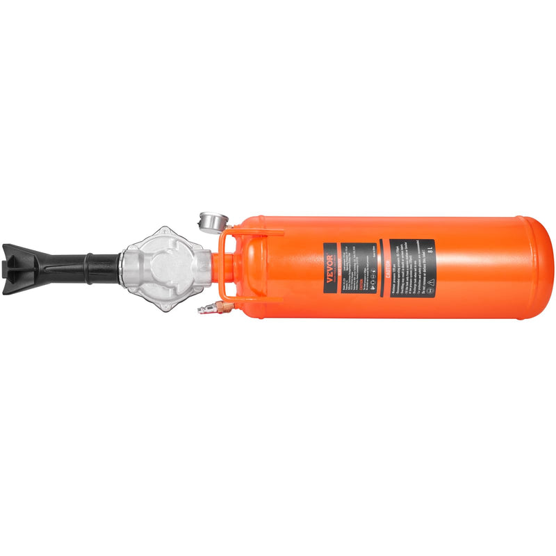 VEVOR Tire Seater, 2.1 Gal/8 L Air Tire Blaster, 120 PSI Handheld, Portable Tire Inflator Tool, 85-116 PSI Operating Pressure for Tractor Truck ATV Car and Automobile Repair 2.1 Gal/8L