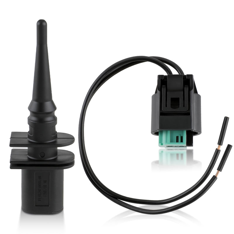 65816905133 Outside Ambient Air Temperature Temp Sensor with Connector Pigtail Plug 65816905050 Compatible with BM 128i Compatible with 323i Compatible with 325i Compatible with Mini Cooper