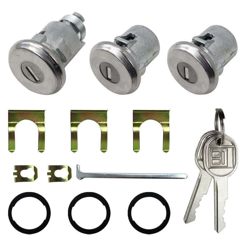 654394765282 Door Trunk Lock Key Set Replacement for Monte Carlo