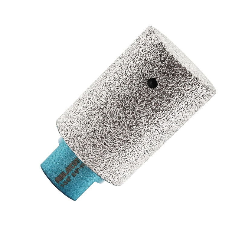 Diamond Finger Milling Bit 35mm - MINLAYCUT 1-3/8" for Enlarging Shaping and Milling Holes in Porcelain Ceramic Tile Marble 35mm(5/8"-11 thread)
