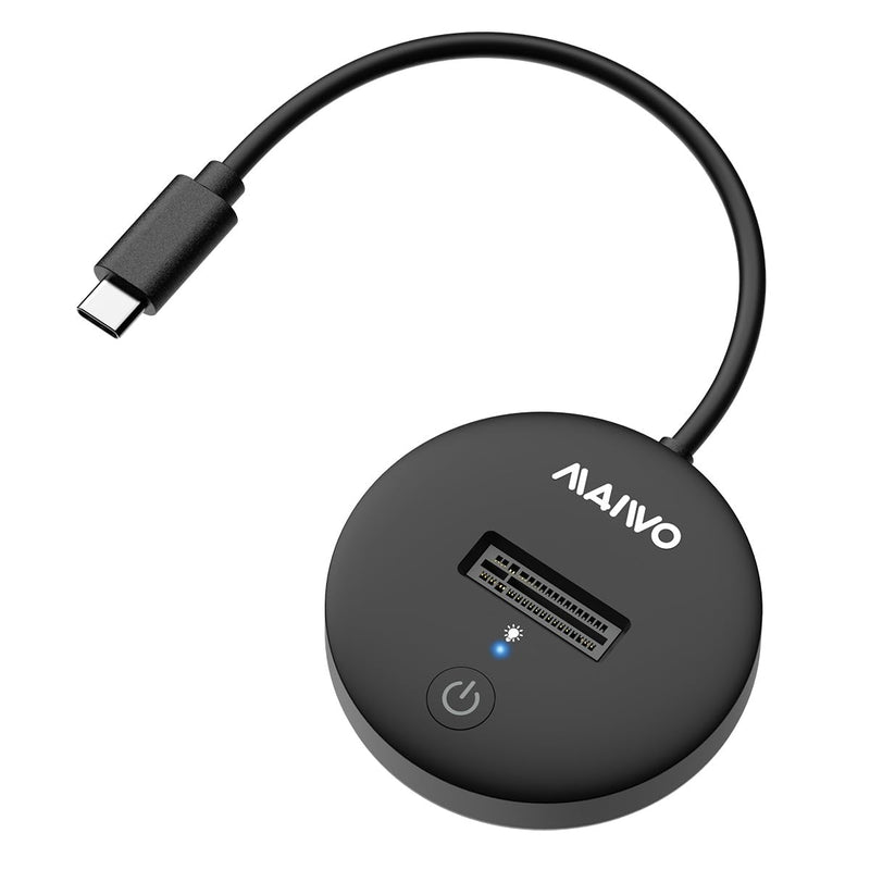MAIWO M.2 NVMe SSD Docking Station, PCIe SSD Dock to USB C Adapter, USB3.2 GEN2x1 10Gbps Speed with UASP Trim, 4TB Capacity, Tool Free, Plug and Play USB-C Port NVMe Dock