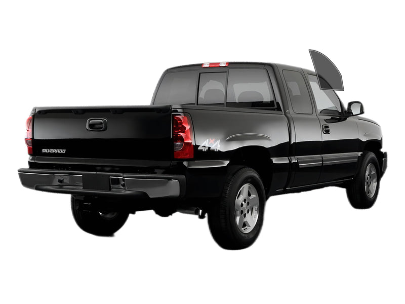 AUTOTEK Precut Window Tint Film for Chevy Silverado 1500 Extended 1999-2006 - Front Two Door Windows, Sun Blocking Protection, Privacy, Anti Shatter Glass, 2 Ply, Computer Cut, Any Tint Shade Front-35%
