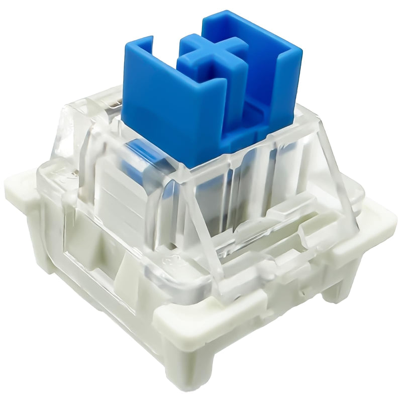 Outemu(Gaote) Blue Switches for MX Mechanical Gaming Keyboard,3-Pin 50gf Clicky/RGB/DIY Replaceable/Dustproof Switches(Blue,108pcs) 108pcs