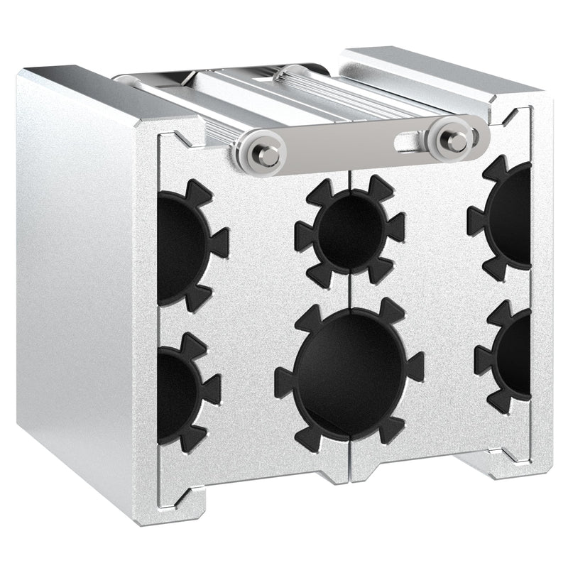 Universal Clamp Collets Barrel with 4 Openings, Constructed from Aircraft Grade Aluminum with Thick Anti-slip Non-Marring Surface