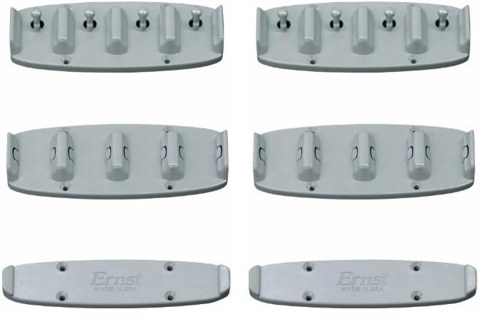 Ernst Manufacturing 8350-Gray Socket Organizer Mounting Kit, Gray (Pack of 2)