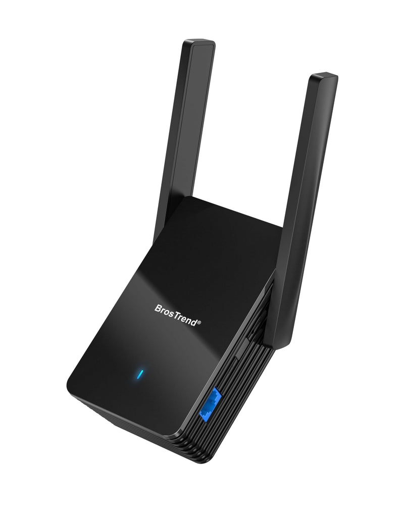BrosTrend WiFi 6 AX3000 WiFi to Ethernet Adapter with RJ45 Gigabit Port, Dual Band Wireless Bridge for PC, Smart TV, Xbox, PlayStation, Printer, Blu-Ray Player, DVR etc. WiFi to Wired Ethernet Adapter