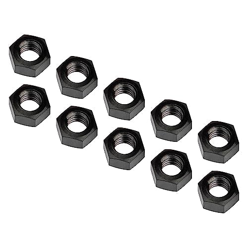 Titanium M4 M5 M6 M8 M10 Hex Nut Ti Alloy GR5 (M5, Black)