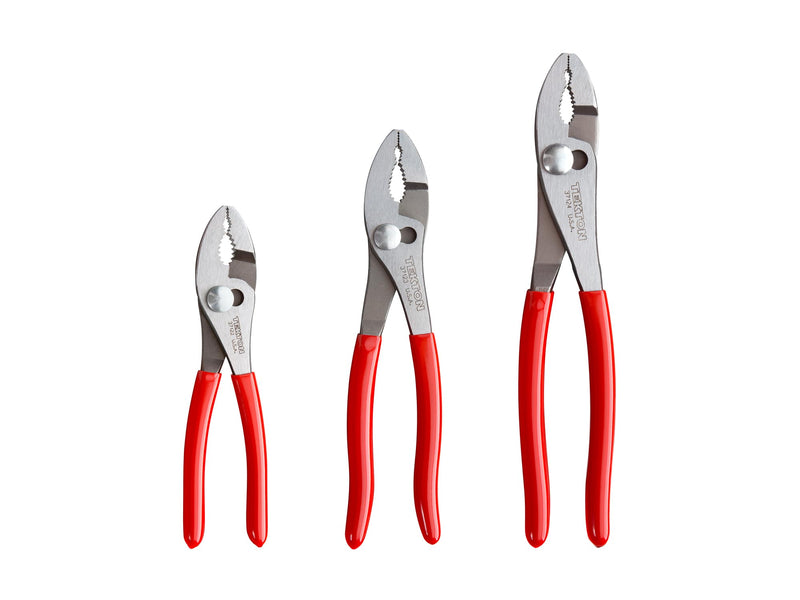 TEKTON Slip Joint Pliers Set, 3-Piece (6-1/2, 8, 10 in.) | PGA10103 | Made in USA
