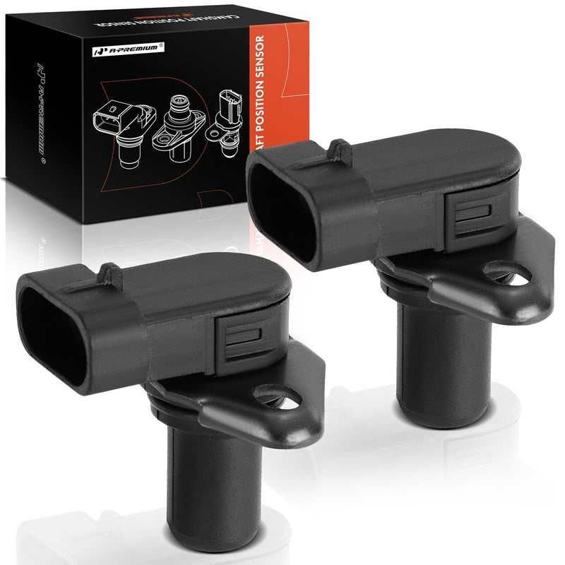  [AUSTRALIA] - A-Premium 2-PC Engine Camshaft Position Sensor Compatible with Kia Sorento 2007-2009 2011-2013, Sedona, Borrego, Amanti & Hyundai Sonata, Santa Fe, Genesis, Genesis Coupe, Azera, Veracruz, Entourage